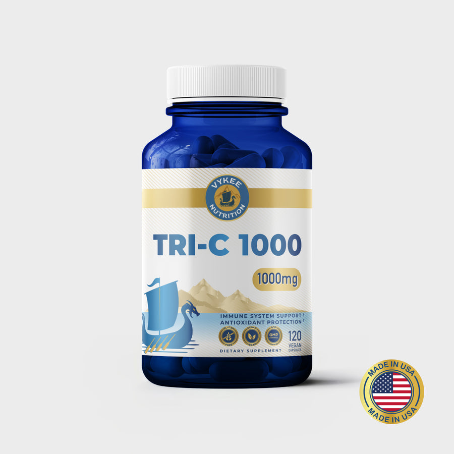 Bottle of Vykee Nutrition Tri-C 1000 Capsules